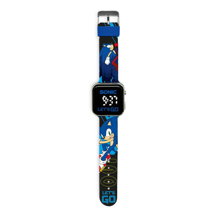 Kids Euroswan Reloj LED multifunción Sonic the Hedgehog