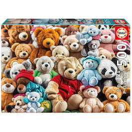 Educa Puzzle 500 Piezas Ositos De Peluche 20242