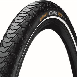 Continental Contact Plus SL Cubierta 700x40C Rígida Negra Reflectante 40-622