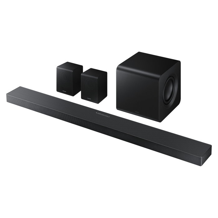 Samsung HW-QS750F Barra de Sonido Q-Series 5.1.2 Canales con Dolby Atmos y Subwoofer Inalámbrico - Titan Black