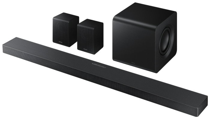 Samsung HW-QS750F Barra de Sonido Q-Series 5.1.2 Canales con Dolby Atmos y Subwoofer Inalámbrico - Titan Black