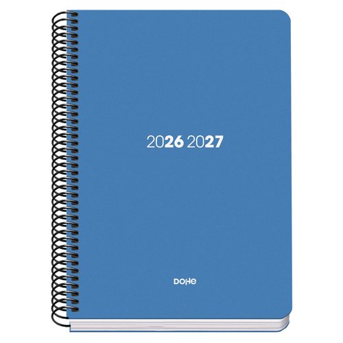 Dohe Agenda Escolar Basic Element A5 Azul 2026-2027 Día Página