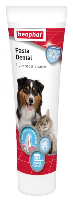 Beaphar Pasta Dental para Perro y Gato 100g Beaphar Pasta Dental para Perro y Gato 100g