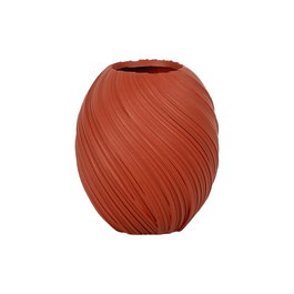 Jarrón Terracota Resina Decoración 45,30 X 45,30 X 51 cm