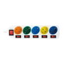 LogiLink Regleta de enchufes de 5 tomas con 5xCEE 7/3 y 6 interruptores, multicolor