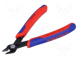 KNIPEX Alicates de corte diagonal de precisión de 125 mm sin fase
