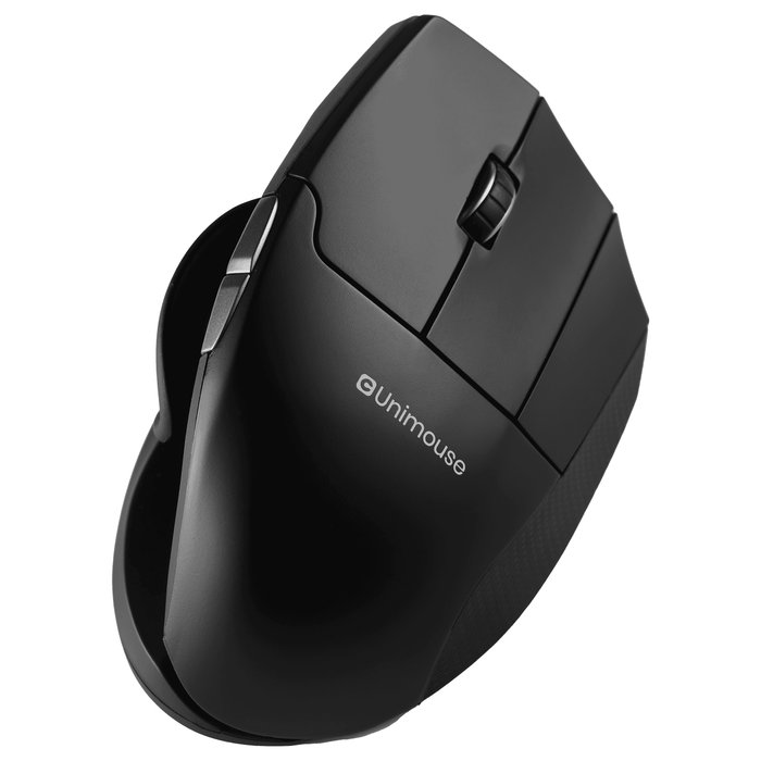 CONTOUR DESIGN Unimouse Ratón Vertical Ergonómico Negro CONTOUR DESIGN Unimouse Ratón Vertical Ergonómico Negro