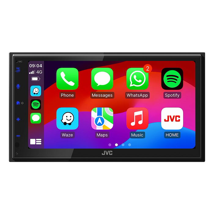 JVC KW-M695DBT Radio Multimedia 1 DIN 200W Pantalla 6.8" Bluetooth USB Apple CarPlay Android Auto JVC KW-M695DBT Radio Multimedia 1 DIN 200W Pantalla 6.8" Bluetooth USB Apple CarPlay Android Auto