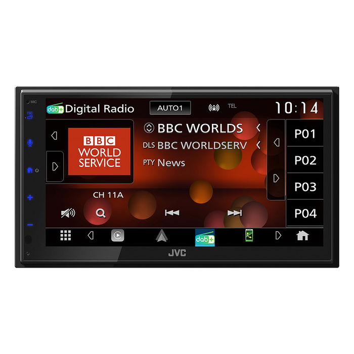 JVC KW-M695DBT Radio Multimedia 1 DIN 200W Pantalla 6.8" Bluetooth USB Apple CarPlay Android Auto JVC KW-M695DBT Radio Multimedia 1 DIN 200W Pantalla 6.8" Bluetooth USB Apple CarPlay Android Auto