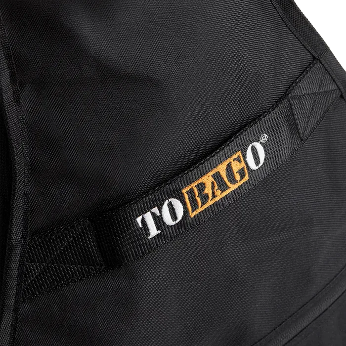 TOBAGO Funda Guitarra Acústica Dreadnought Negro 600D 10 Unidades (Set de 10)