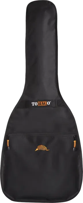 TOBAGO Funda Guitarra Acústica Dreadnought Negro 600D 10 Unidades (Set de 10)