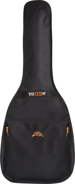 TOBAGO Funda Guitarra Acústica Dreadnought Negro 600D 10 Unidades (Set de 10)