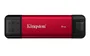 Kingston Dual Portable SSD 1TB USB-A/C Negro, Rojo