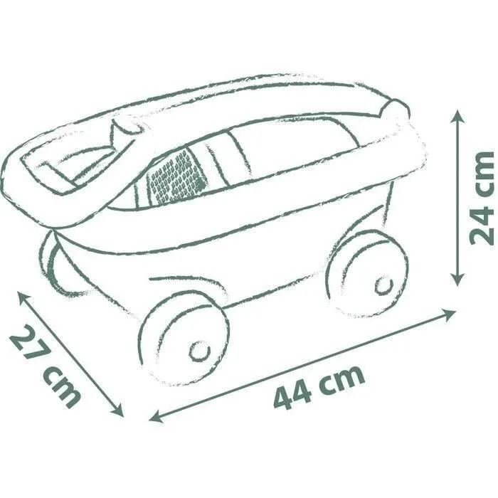 Smoby - Carrito de Playa Smoby Life SMO867034