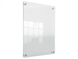 Nobo 1915590 Portapostes Acrílico Transparente Mural A3 para Fijación Fija