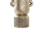 DKD Home Decor Jarrón Magnesia Envejecido Dorado 21x14x35,5 cm