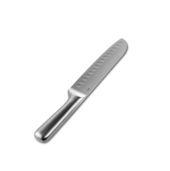 Alessi Cuchillo Santoku Grande Mami en Acero AISI 420 Mate Alessi Cuchillo Santoku Grande Mami en Acero AISI 420 Mate