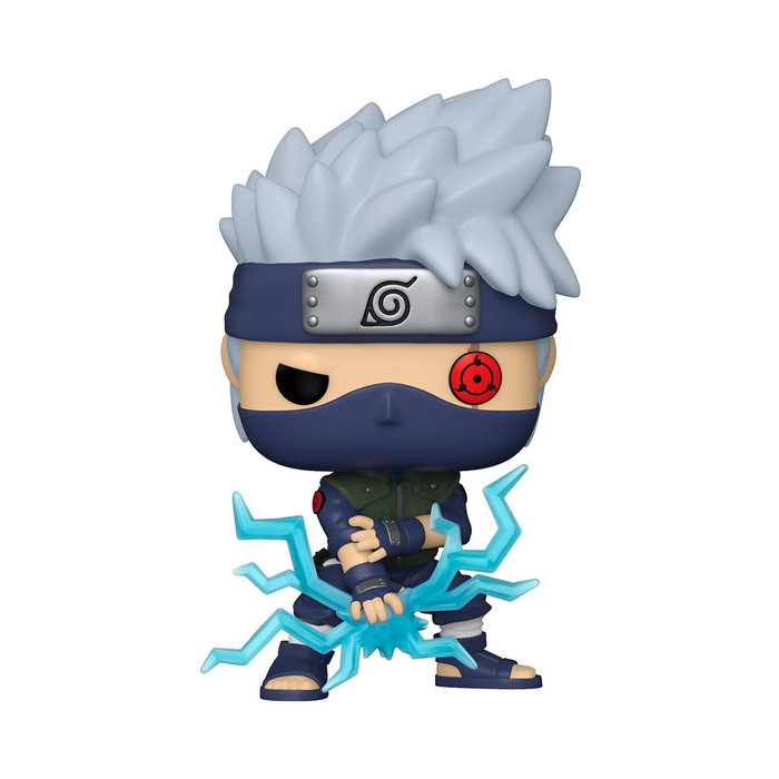 Funko Pop & Tee Pack: Camiseta Unisex Kakashi Naruto Talla M + Figura Exclusiva 10cm