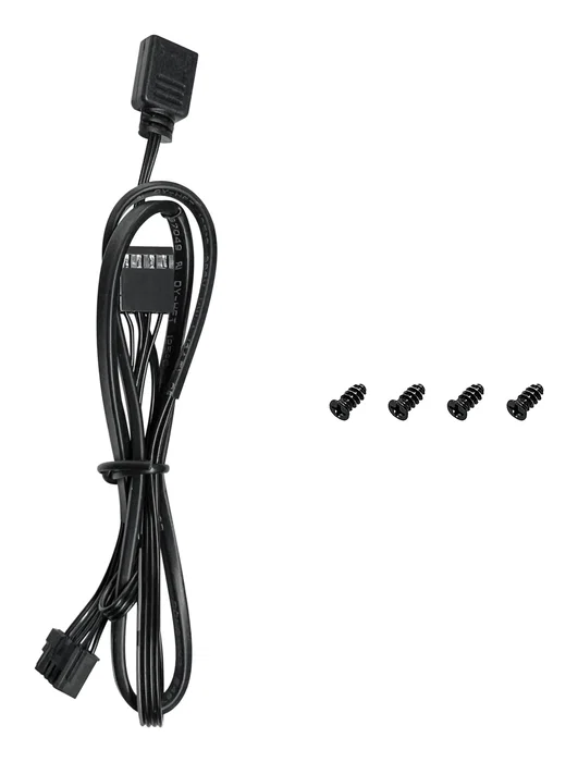 DeepCool FL12 Ventilador de Caja 120mm Negro PWM, Rodamiento FDB, 9 Aspas, Iluminación LED Multicolor, 55 CFM, Ref. R-FL12-BKAPN1-G