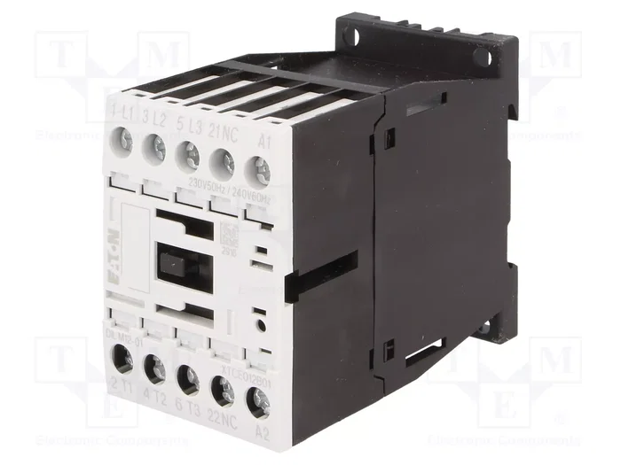 EATON ELECTRIC DILM12-01 Contactor 3-polar 12A 230VAC EATON ELECTRIC DILM12-01 Contactor 3-polar 12A 230VAC