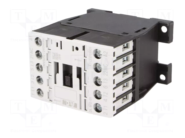 EATON ELECTRIC DILM12-01 Contactor 3-polar 12A 230VAC EATON ELECTRIC DILM12-01 Contactor 3-polar 12A 230VAC