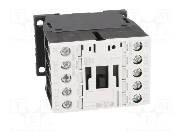 EATON ELECTRIC DILM12-01 Contactor 3-polar 12A 230VAC EATON ELECTRIC DILM12-01 Contactor 3-polar 12A 230VAC