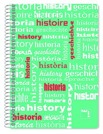 Bloc Pacsa Asignaturas Tapa Pp 4º 80H Cuadric.4X4 90G Historia (Set de 4)