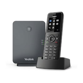 Yealink W77P Teléfono IP Inalámbrico Negro Resistente IP54
