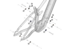 Haibike Pack 10 Rodamientos 6900 (x2), 6901 (x6), 6902 (x2) para Bicicletas