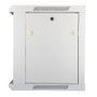 Extralink Armario Rack 9U 600x450 Gris con Puerta de Vidrio