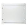 Extralink Armario Rack 9U 600x450 Gris con Puerta de Vidrio