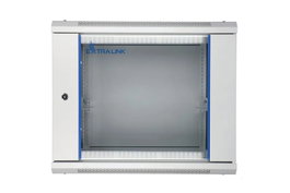 Extralink Armario Rack 9U 600x450 Gris con Puerta de Vidrio