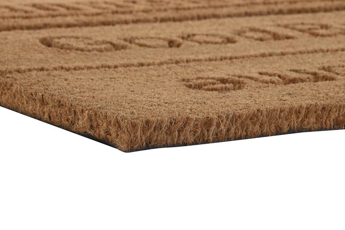 DKD Home Decor Felpudo Marron Coco Goma 45 x 75 cm (2 Unidades) 2.3 cm