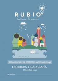 F.C.RUBIO, Escritura y caligrafía dificultad baja - VV.AA