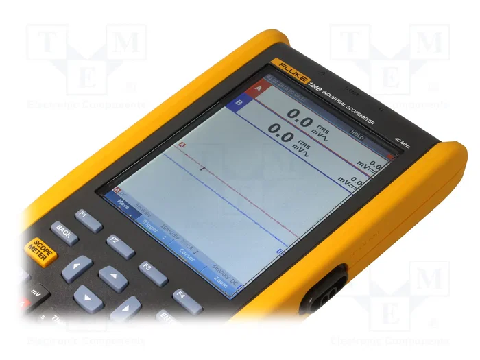 FLUKE Escopómetro 124B 40MHz con LCD TFT 5,7 pulg.