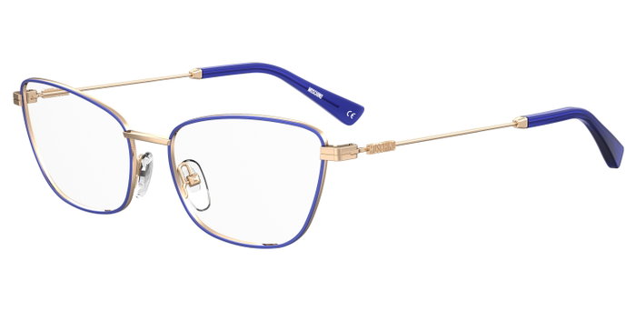 Moschino MOS575-PJP Gafas de vista para mujer, Azul