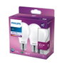 Philips Bombilla LED E27 Estándar 10.5W eq 100W, 1521 lm, Luz Día 4000K, No Regulable, Clase Energética D, Pack de 2 Unidades