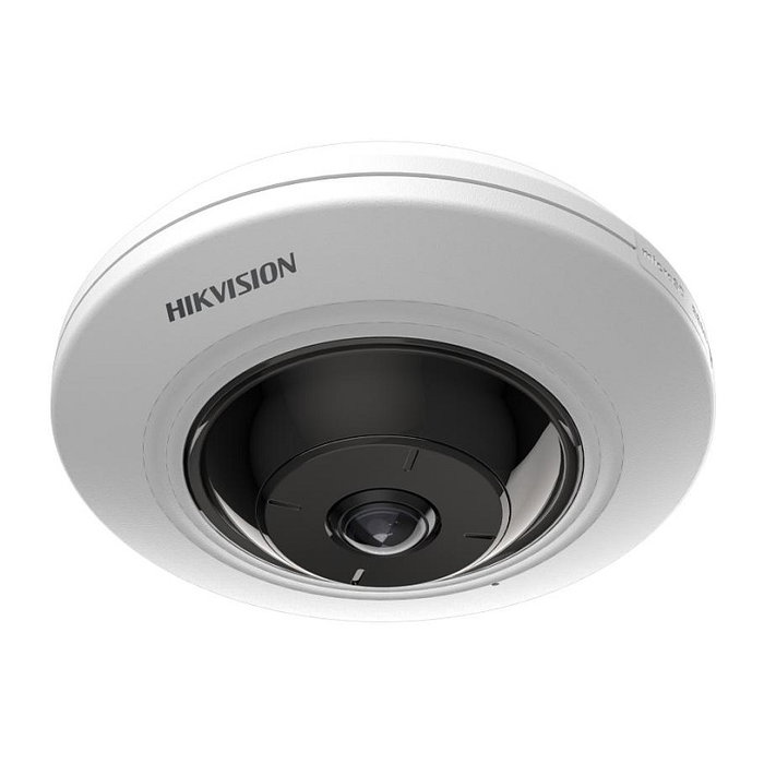 Hikvision DS-2CD3956G2-ISU (1.05mm) Cámara IP Fisheye 5MP Interior Alámbrica HEOP 2.0