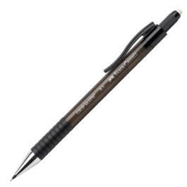 FABER-CASTELL Pack de 10 portaminas Grip-Matic 0,5 mm negro