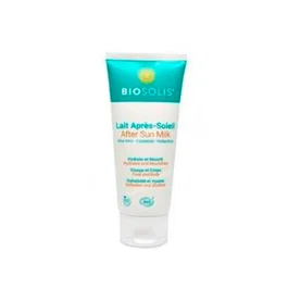 BIOSOLIS After Sun Leche Calmante e Hidratante con Aloe Vera, Caléndula y Girasol 100 Ml