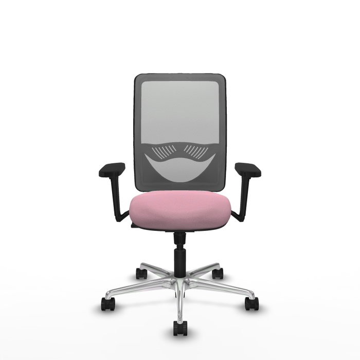 PIQUERAS Y CRESPO Silla de oficina Zulema Rosa con mecanismo Sincro PIQUERAS Y CRESPO Silla de oficina Zulema Rosa con mecanismo Sincro