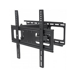 MANHATTAN Soporte de Pared Articulado para TV 81,3-139,7 cm (32-55") - Inclinación y Giro 180°, Compatible con Pantallas Planas y Curved, Carga Máx. 50 kg, VESA 200x200 a 400x400 mm