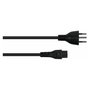 Kabelmeister Cable de alimentación Suiza Tipo J a C5, 1,8 m, negro