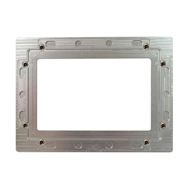 ALLNET Touch Display Tablet 12 Zoll Einbaurahmen silber breit