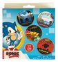 FaNaTtik Pack de 4 Posavasos Sonic - The Hedgehog