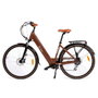 Youin BK2128O Ebike Viena Paseo Rueda 28" Batería Integrada y Extraible Ocre