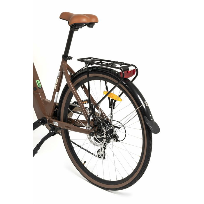 Youin Youride Viena - Paseo - Rueda 28” - Batería Integrada y Extraíble - Ocre