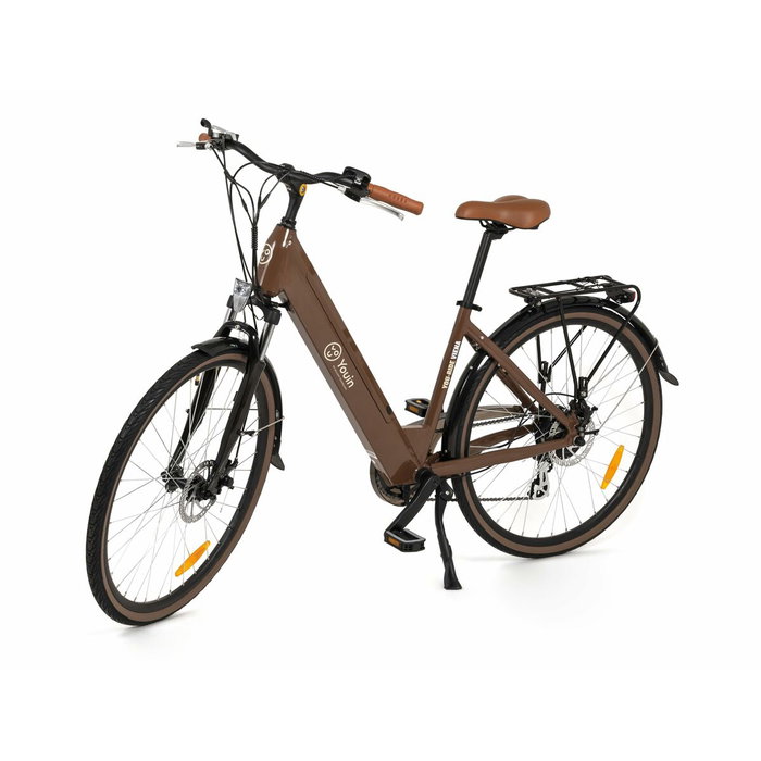 Youin Youride Viena - Paseo - Rueda 28” - Batería Integrada y Extraíble - Ocre