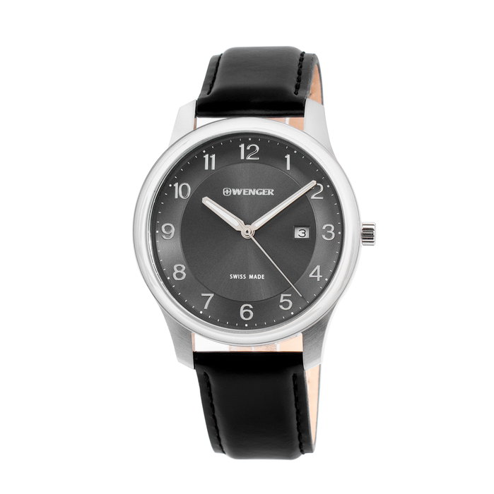 Wenger Reloj Analógico 01.9041.126 con Correa de Cuero Wenger Reloj Analógico 01.9041.126 con Correa de Cuero
