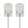 Nanocable 10.14.0203 Cable Serie RS232 DB9 Macho a DB9 Hembra, Longitud 3 Metros, Color Beige, Certificación RoHS